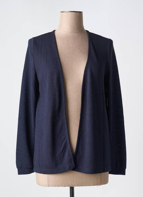 Gilet manches longues bleu STREET ONE pour femme