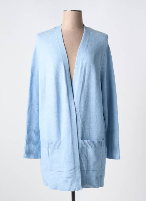 Gilet manches longues bleu STREET ONE pour femme