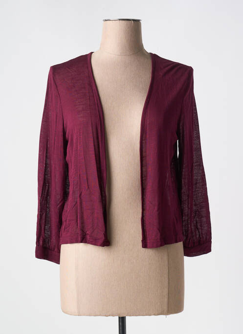 Gilet manches longues rouge STREET ONE pour femme