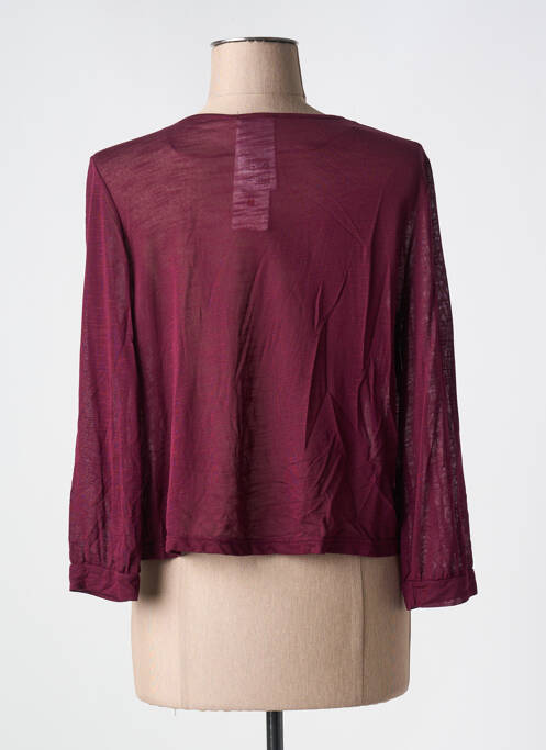 Gilet manches longues rouge STREET ONE pour femme