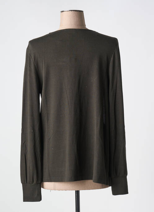 Gilet manches longues vert STREET ONE pour femme