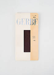 Chaussettes marron GERBE pour femme seconde vue