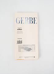 Chaussettes marron GERBE pour femme seconde vue