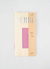 Chaussettes rose GERBE pour femme seconde vue