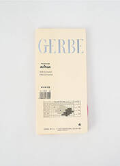 Chaussettes rose GERBE pour femme seconde vue