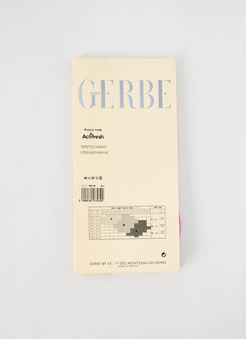 Chaussettes rose GERBE pour femme