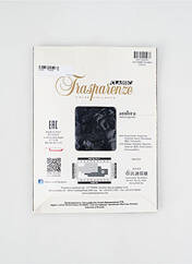 Bas noir TRASPARENZE pour femme seconde vue