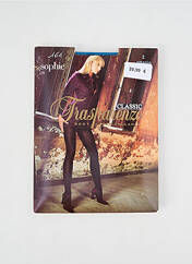 Collants bleu TRASPARENZE pour femme seconde vue