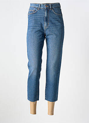 Jeans coupe slim stretch taille haute bleu ESPRIT femme