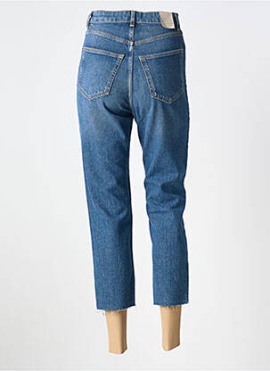 Jeans coupe slim stretch taille haute bleu ESPRIT femme
