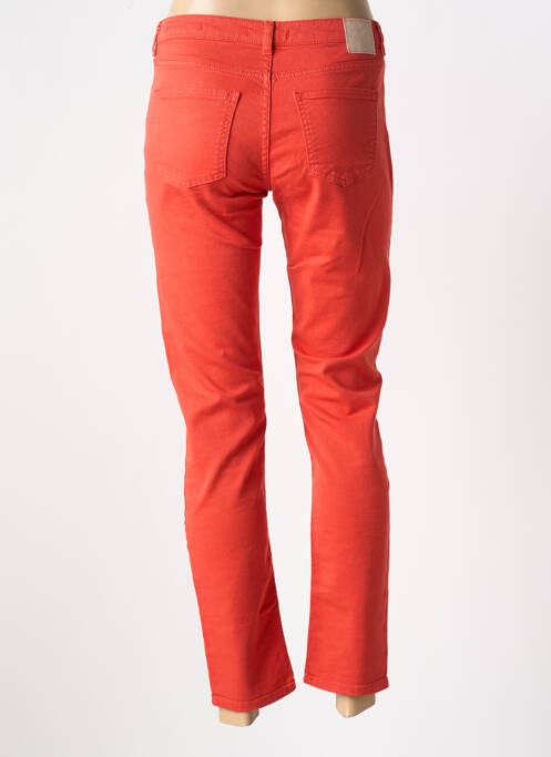 Jeans coupe slim stretch taille normale orange ESPRIT femme