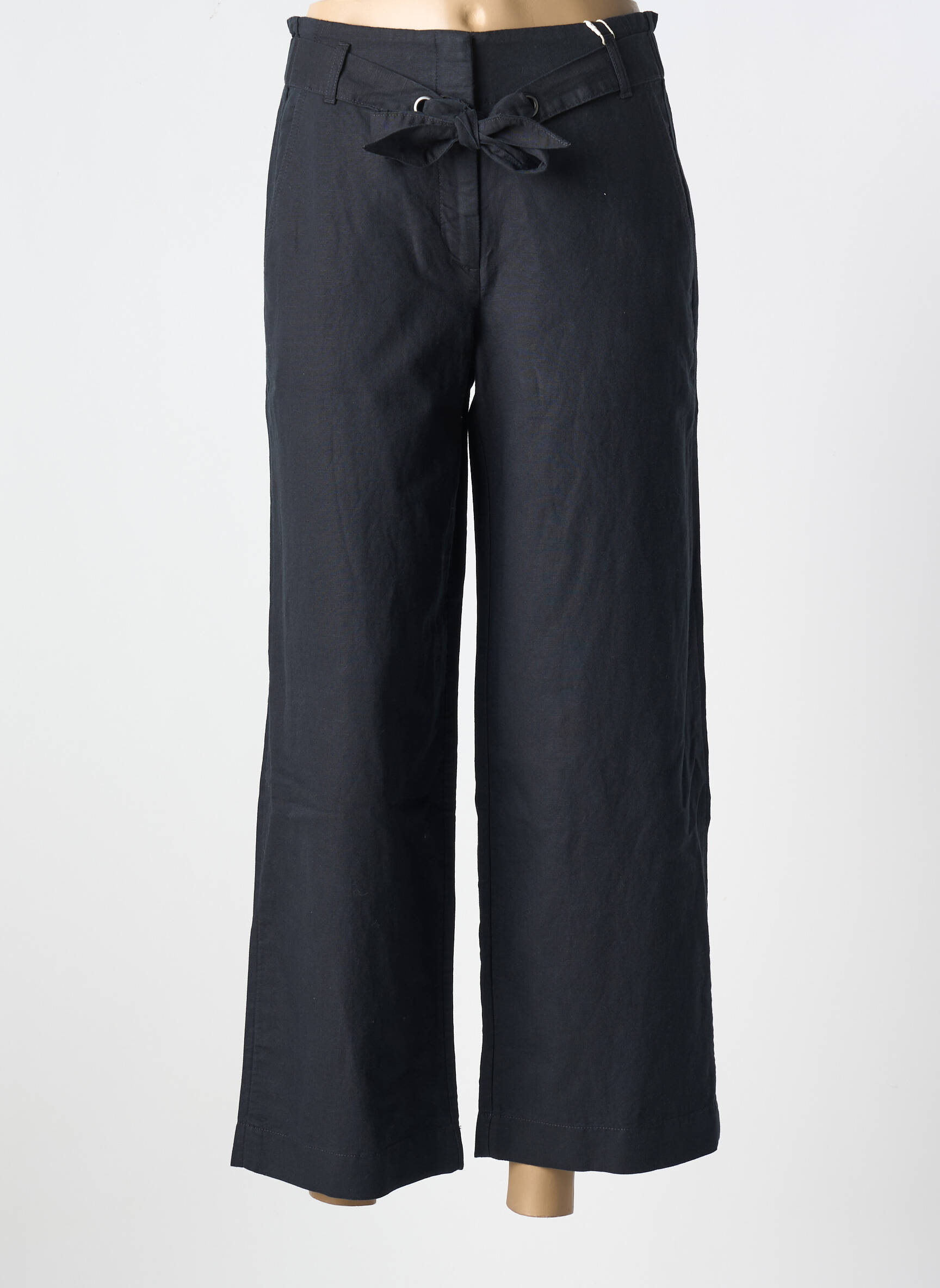 Pantalon 7/8 taille élastique noir ESPRIT femme