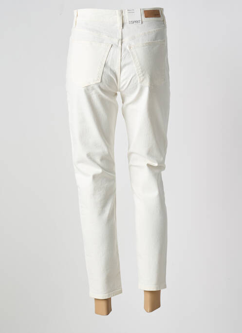 Jean coupe Mom beige ESPRIT pour femme