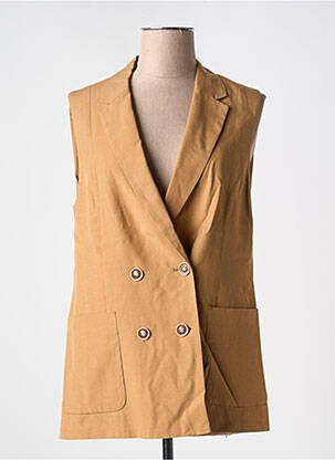 Blazer poches beige ESPRIT femme