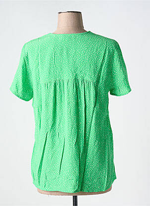 Blouse manches courtes manches courtes vert ESPRIT femme