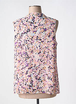 Blouse imprimé fleurs manches courtes rose ESPRIT femme