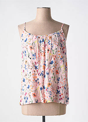 Top manches bretelles ajustables fines bretelles rose ESPRIT femme