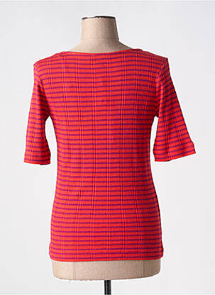 T-shirt stretch manches courtes orange ESPRIT femme