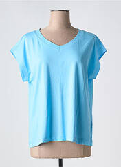 T-shirt bleu ESPRIT pour femme seconde vue