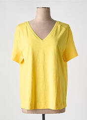 T-shirt jaune ESPRIT pour femme seconde vue