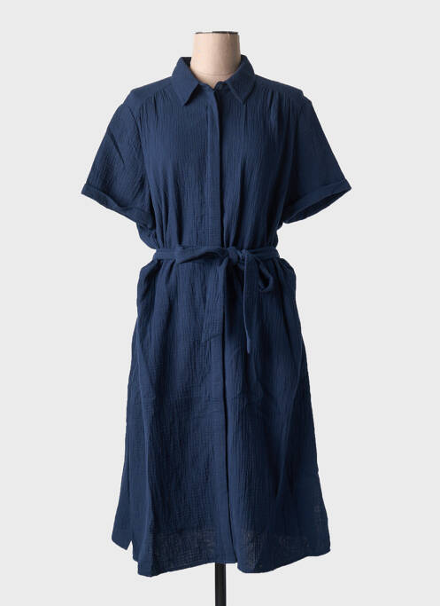Robe mi-longue bleu ESPRIT pour femme