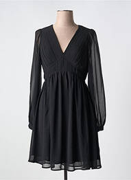 Robe courte manches longues manches longues noir ESPRIT femme