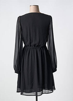 Robe courte manches longues manches longues noir ESPRIT femme