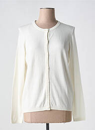 Gilet manches longues stretch beige ESPRIT femme