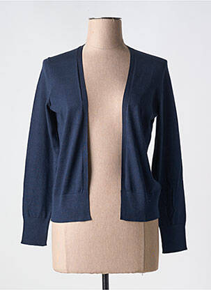 Gilet manches longues stretch bleu ESPRIT femme