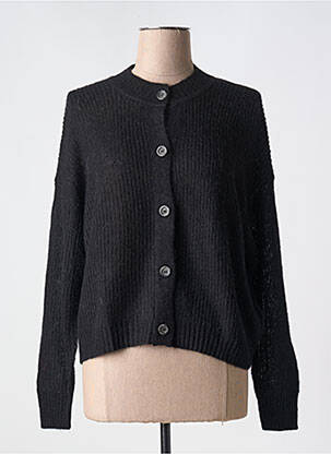 Gilet manches longues stretch noir ESPRIT femme