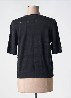 Gilet manches courtes fermeture boutonnée sur le devant noir ESPRIT femme