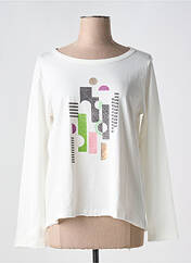 T-shirt beige ESPRIT pour femme seconde vue