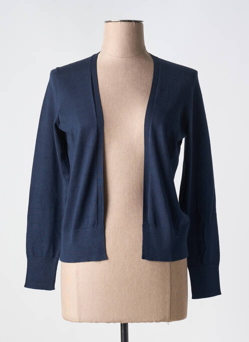 Gilet manches longues stretch bleu ESPRIT femme