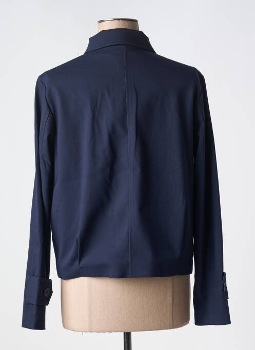 Veste casual coupe droite bleu ESPRIT femme