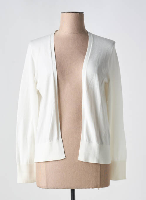 Gilet manches longues blanc ESPRIT pour femme