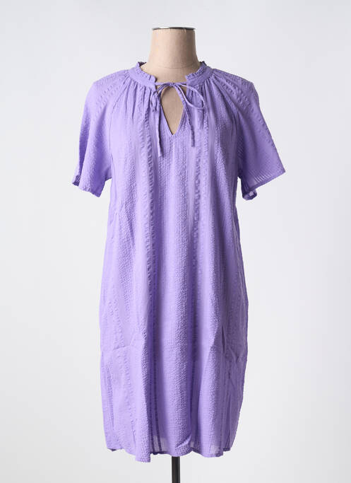 Robe courte violet ESPRIT pour femme