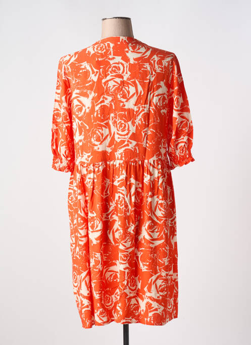 Robe mi-longue orange ESPRIT pour femme