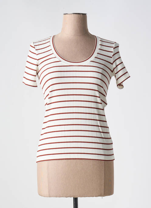 T-shirt beige ESPRIT pour femme