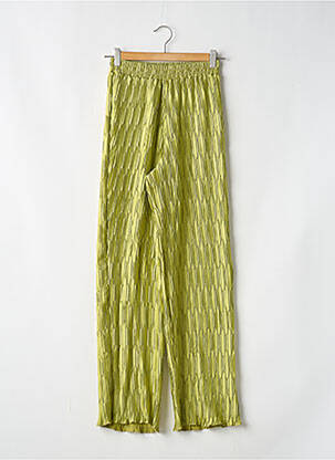 Pantalon droit taille haute taille haute vert NASTY GAL femme