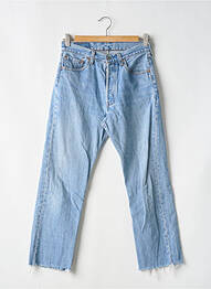 Jeans coupe droite taille haute taille haute bleu LEVIS femme