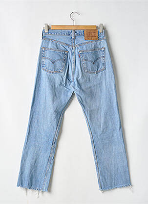 Jeans coupe droite taille haute taille haute bleu LEVI'S femme