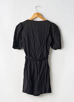 Combishort tissage crêpe manches courtes noir & OTHER STORIES femme