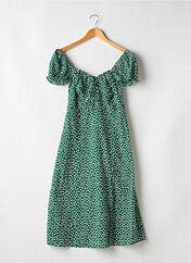 Robe mi-longue vert LOAVIES pour femme seconde vue