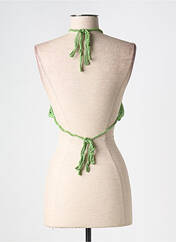 Top vert BERSHKA pour femme seconde vue