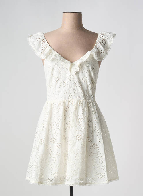 Robe courte beige H&M pour femme