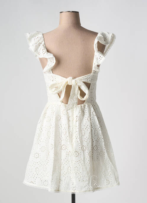 Robe courte beige H&M pour femme