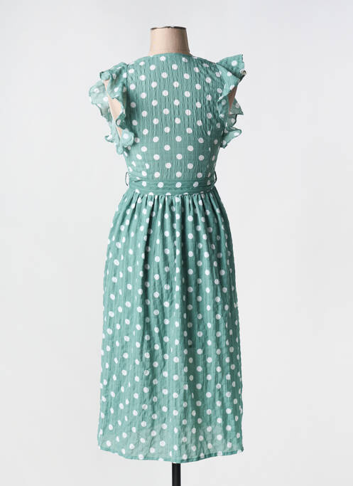 Robe mi-longue vert GLAMOROUS pour femme