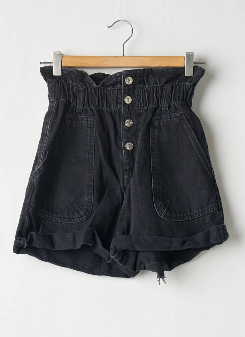 Short noir ZARA pour femme