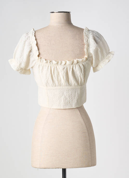 Top beige H&M pour femme