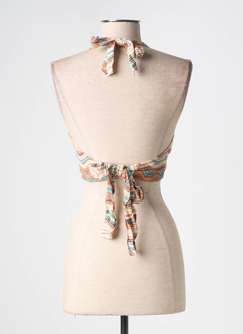 Top beige PULL & BEAR pour femme